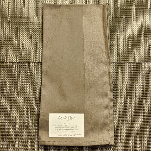 Calvin Klein NWT BUNDLE Of 12 Cloth Napkins - Picture 3 of 11